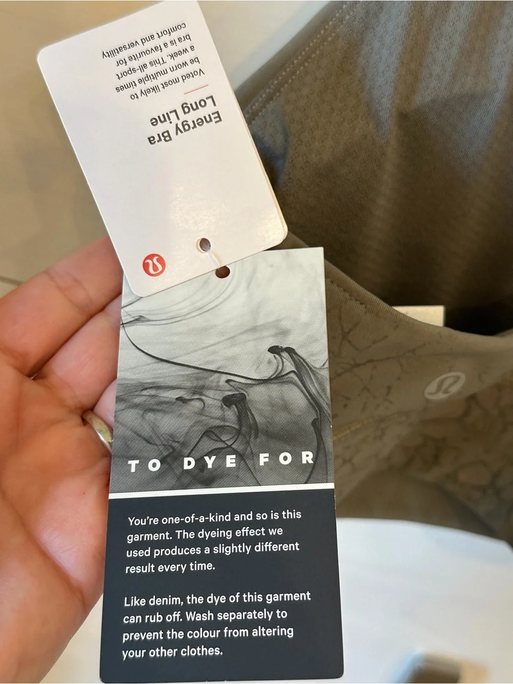 lululemon athletica energy bra long line